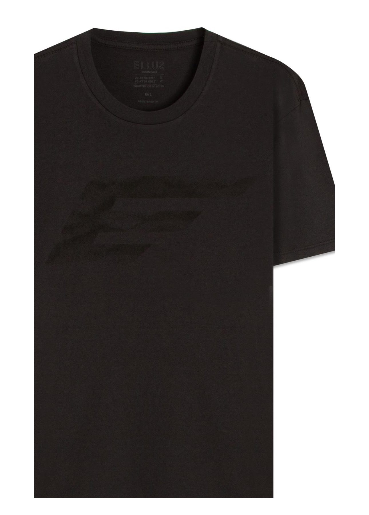 T-Shirt Cotton Fine Maxi Easa  Plumbo