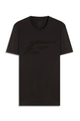 T-Shirt Cotton Fine Maxi Easa  Plumbo