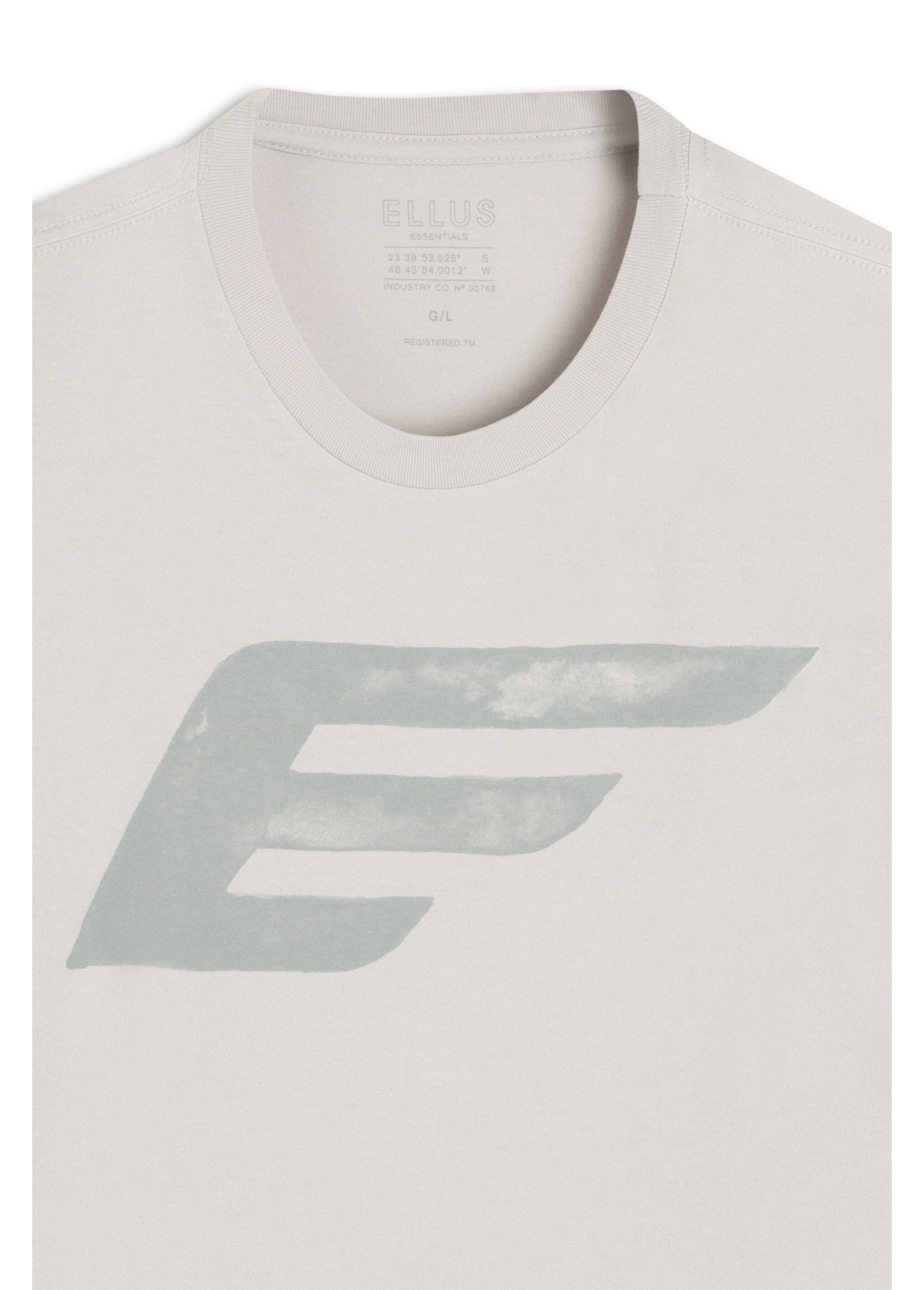 T-Shirt Cotton Fine Maxi Easa Prata