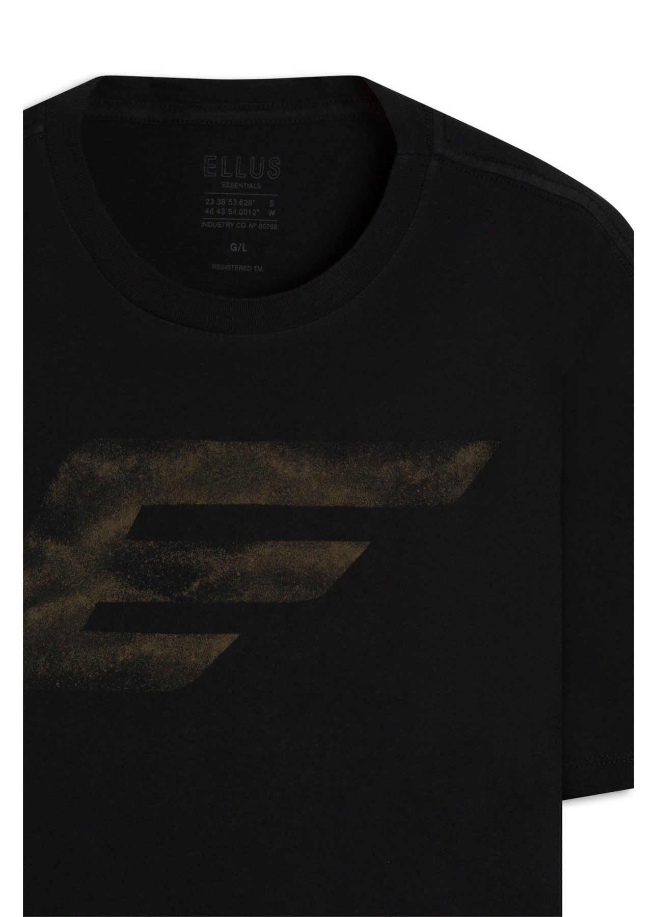 T-Shirt Cotton Fine Maxi Easa Preto
