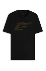 T-Shirt Cotton Fine Maxi Easa Preto