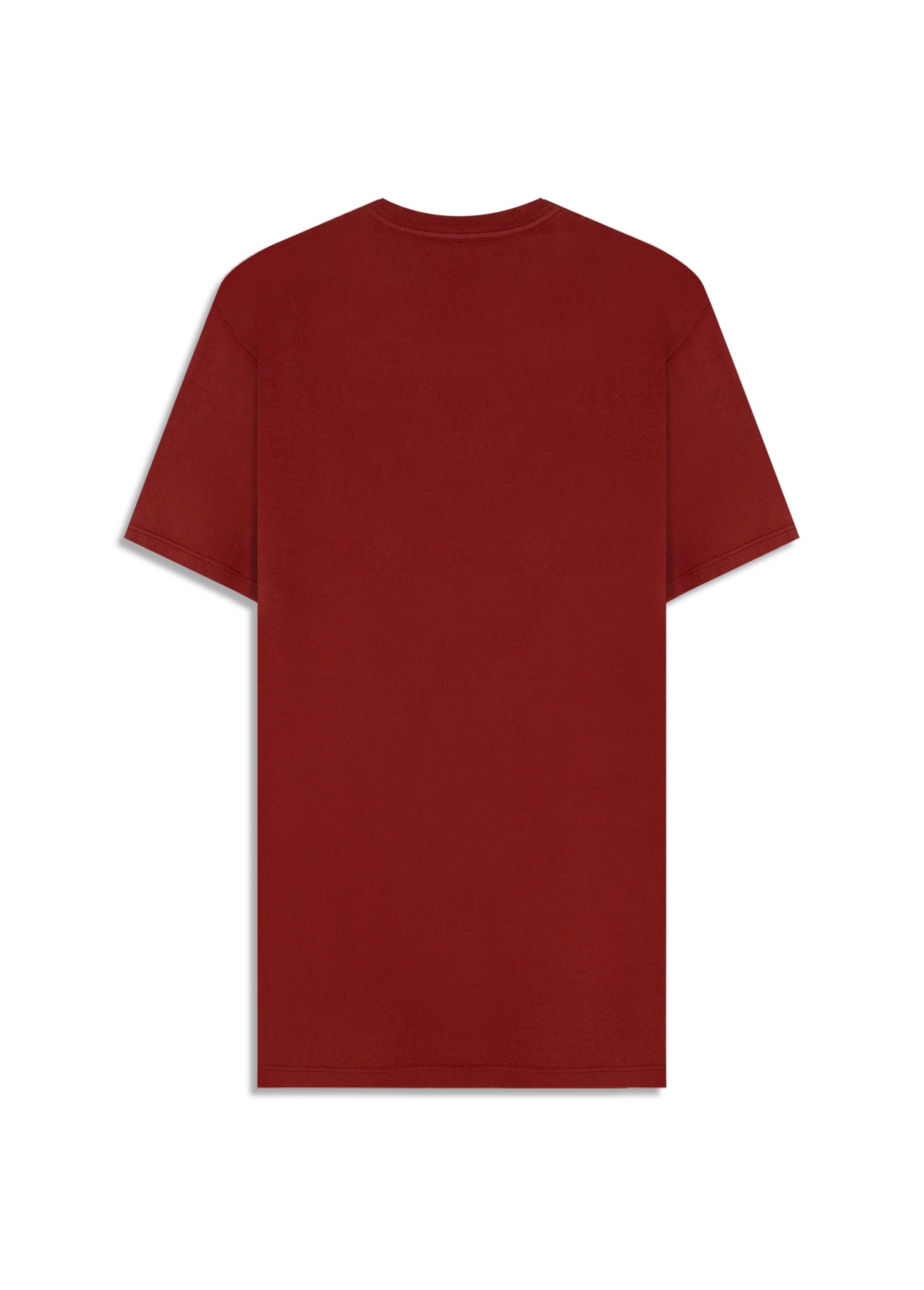 T-Shirt Cotton Fine Maxi Easa Vermelho