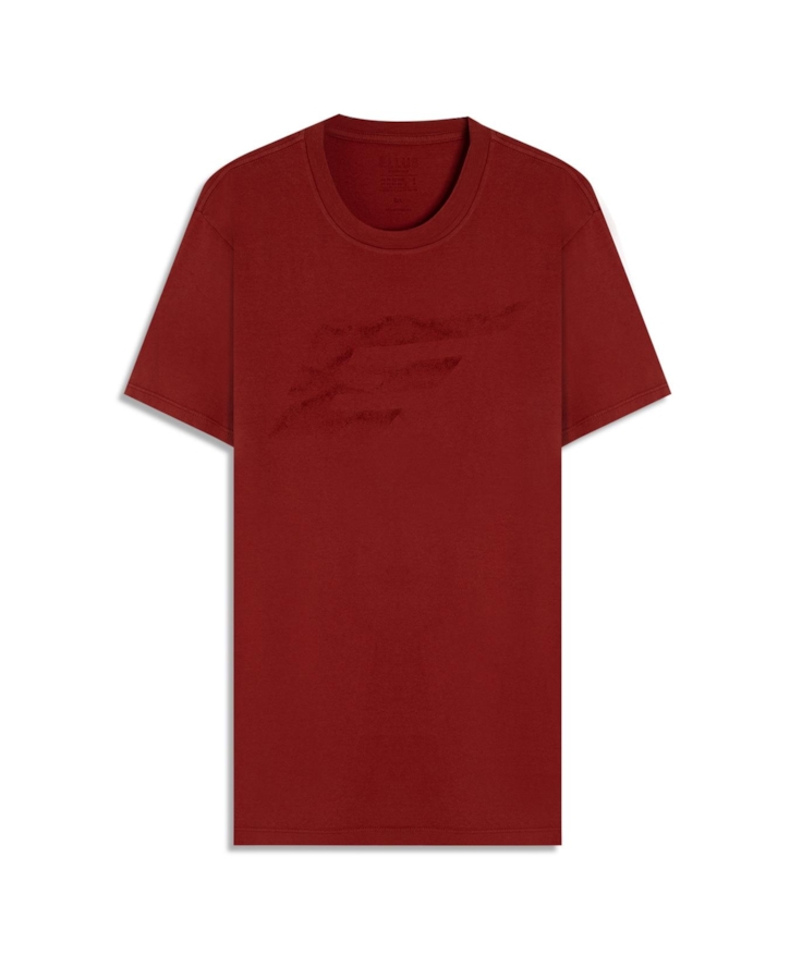 T-Shirt Cotton Fine Maxi Easa Vermelho