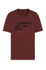 T-Shirt Cotton Fine Maxi Easa Vinho