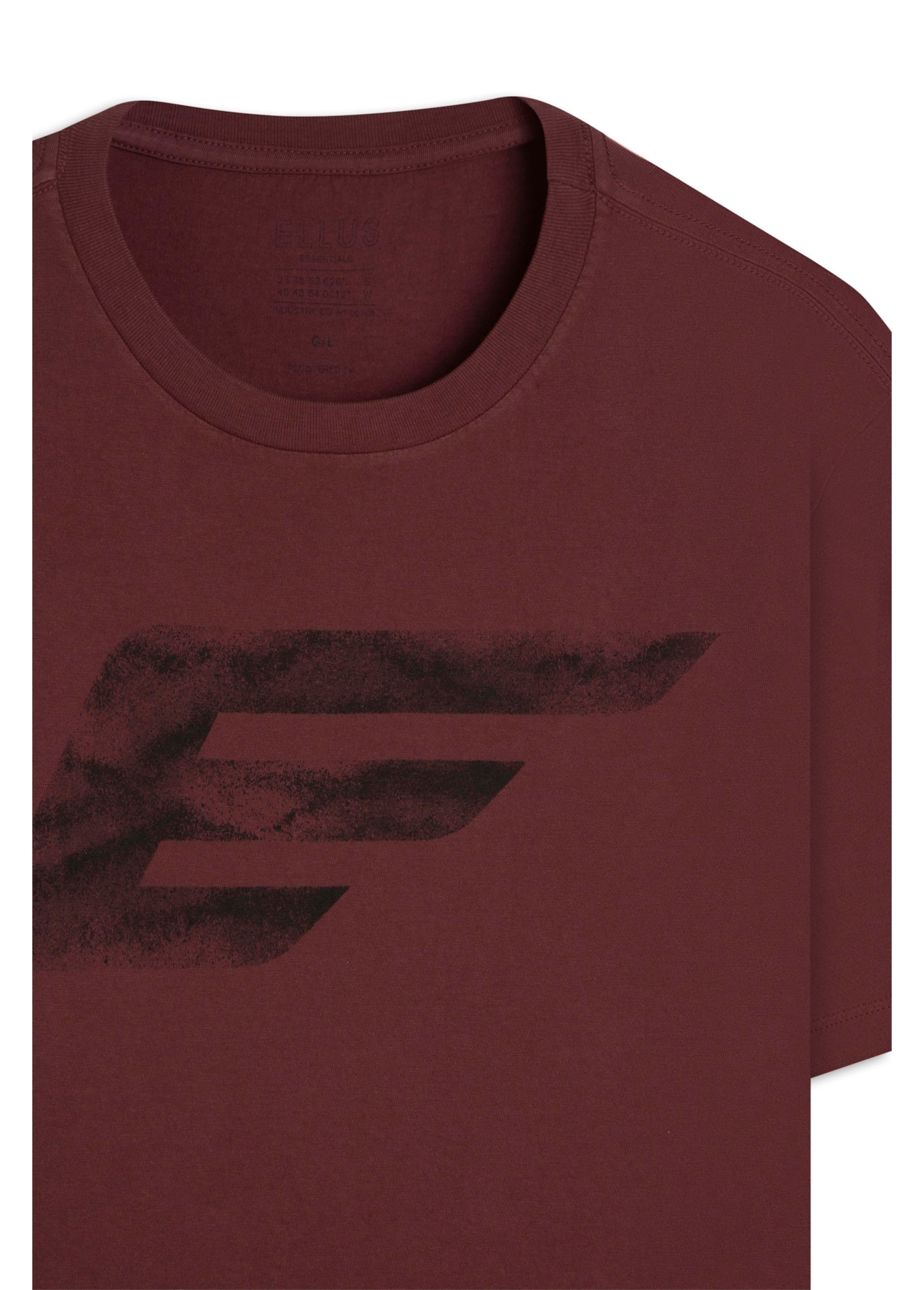 T-Shirt Cotton Fine Maxi Easa Vinho