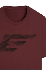 T-Shirt Cotton Fine Maxi Easa Vinho
