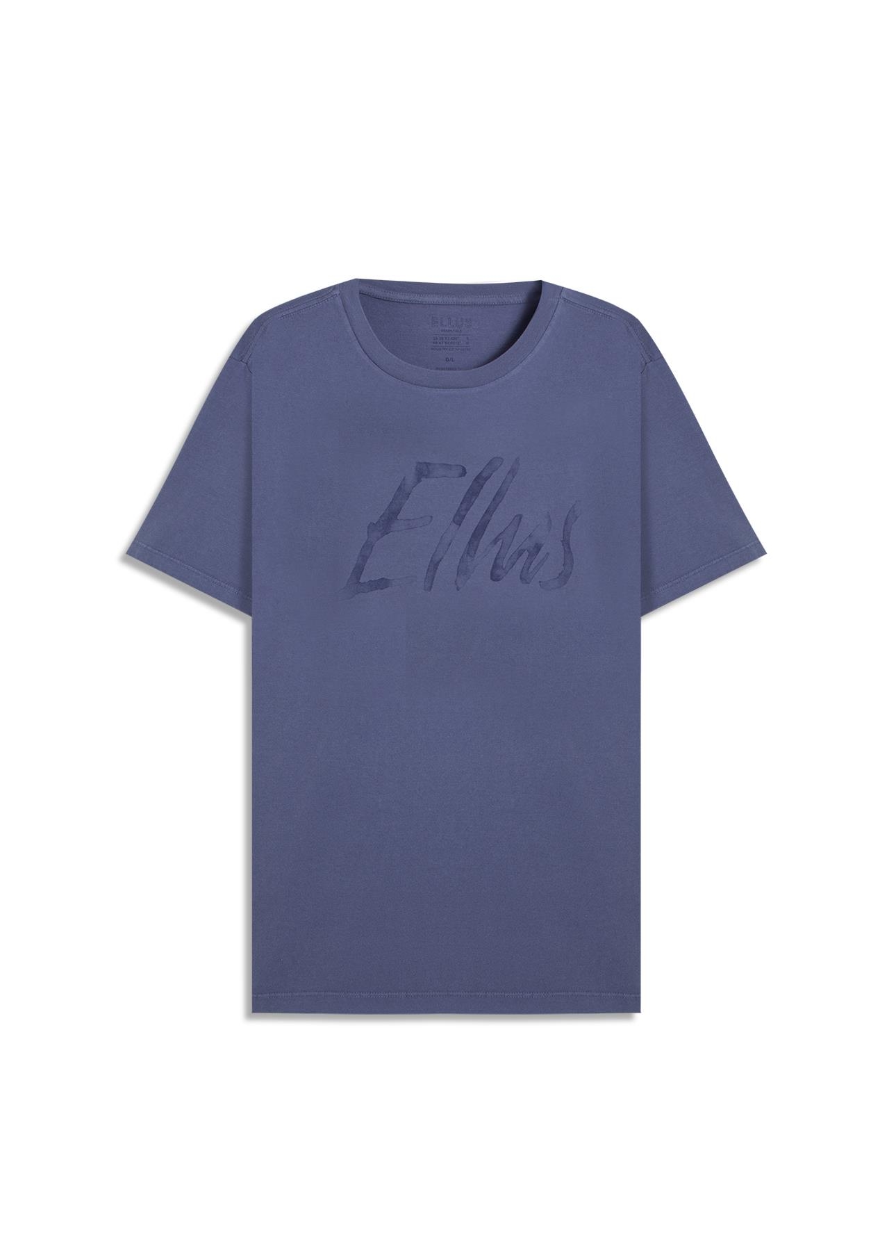 T-Shirt Cotton Fine Maxi Ellus Classic Azul Jeans