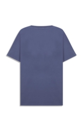 T-Shirt Cotton Fine Maxi Ellus Classic Azul Jeans