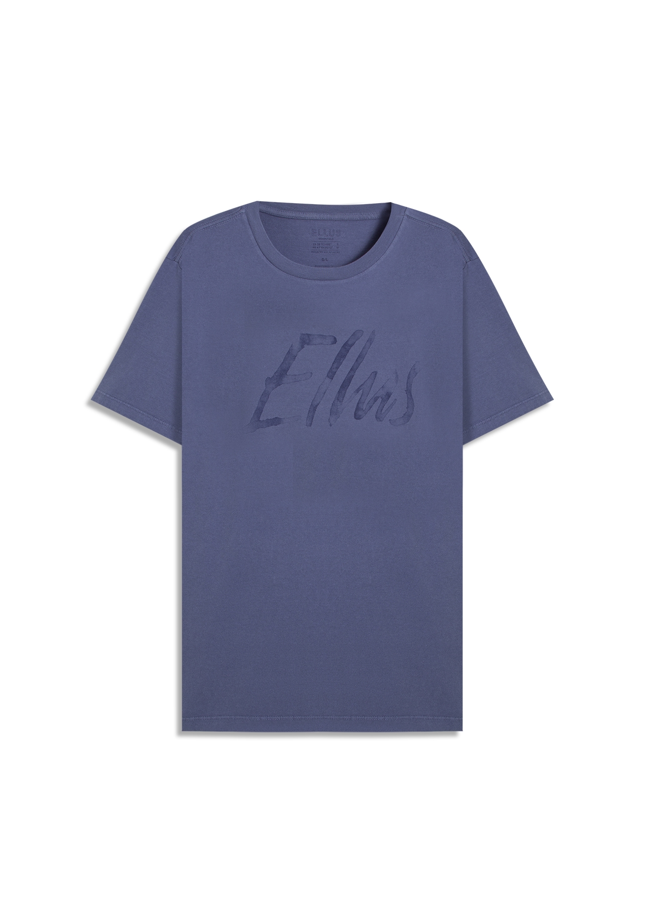 T-Shirt Cotton Fine Maxi Ellus Classic Azul Jeans i