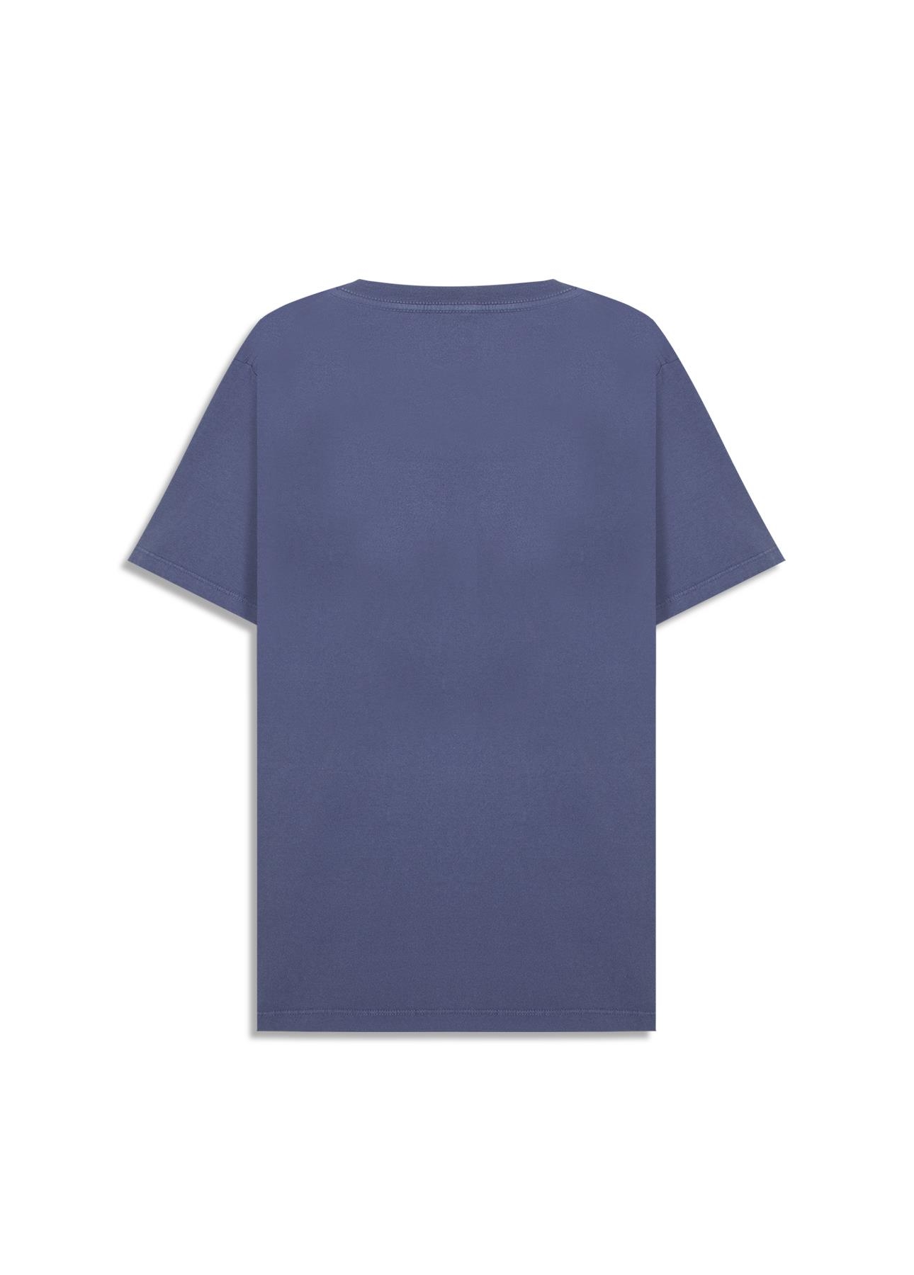 T-Shirt Cotton Fine Maxi Ellus Classic Azul Jeans i