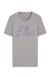 T-Shirt Cotton Fine Maxi Ellus Classic Blue Vintage
