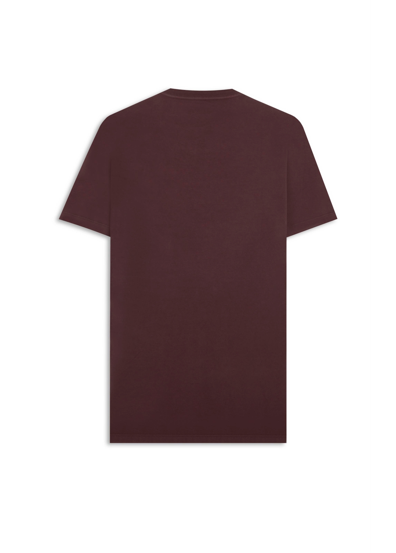 T-Shirt Cotton Fine Maxi Ellus Classic Bordeaux