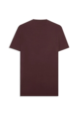 T-Shirt Cotton Fine Maxi Ellus Classic Bordeaux