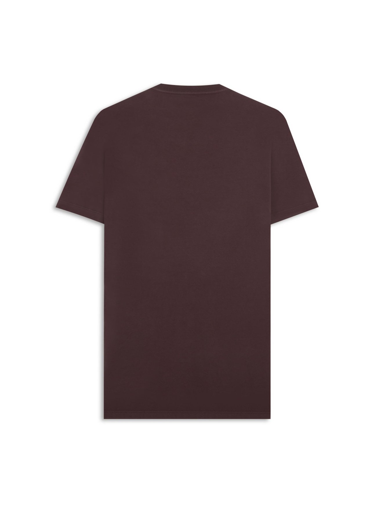 T-Shirt Cotton Fine Maxi Ellus Classic Bordeaux