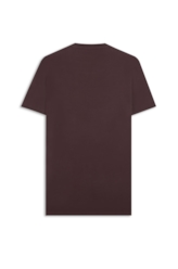 T-Shirt Cotton Fine Maxi Ellus Classic Bordeaux