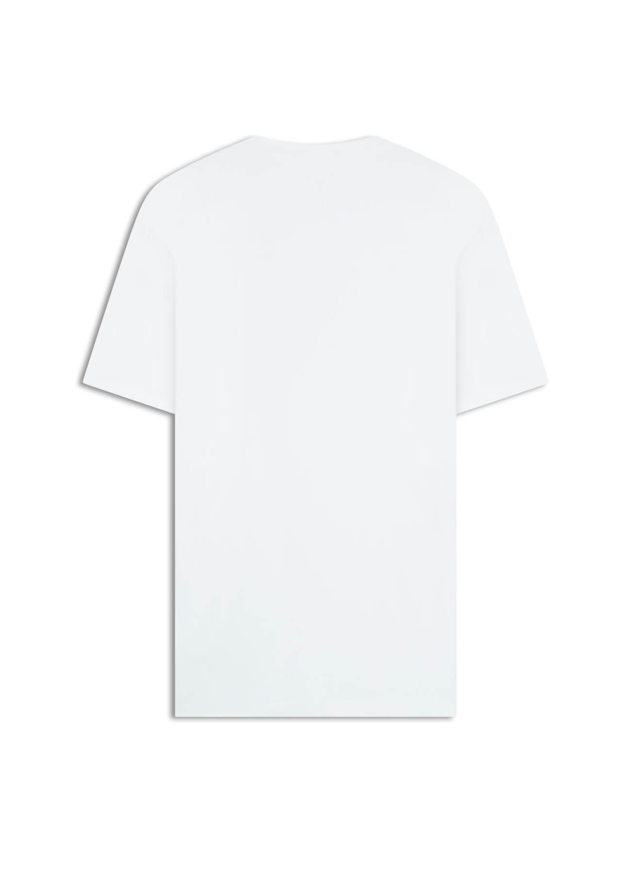 T-Shirt Cotton Fine Maxi Ellus Classic Branco