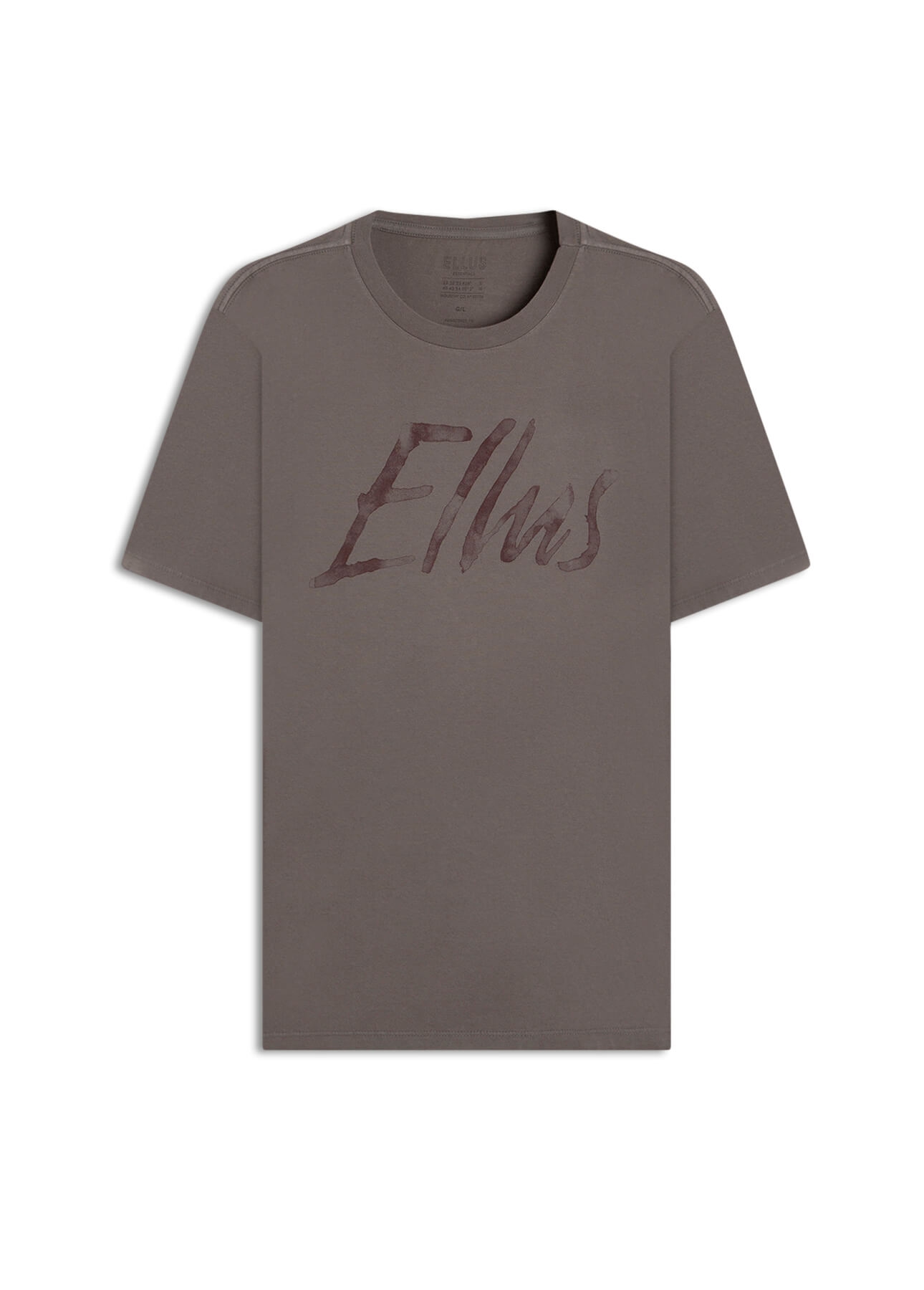 T-Shirt Cotton Fine Maxi Ellus Classic Castor )