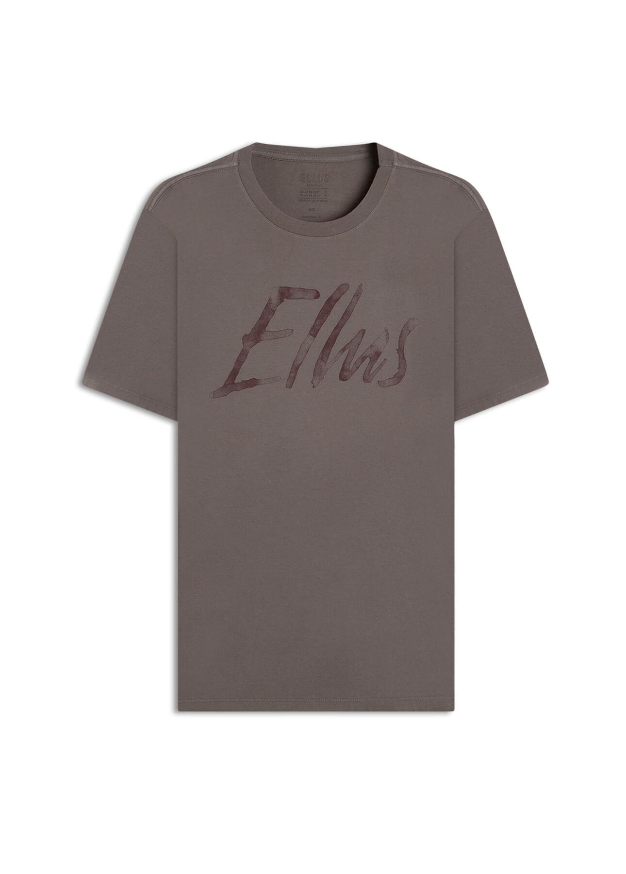 T-Shirt Cotton Fine Maxi Ellus Classic Castor )