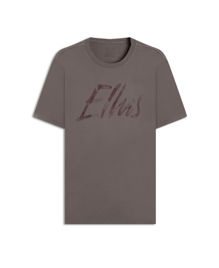 T-Shirt Cotton Fine Maxi Ellus Classic Castor )