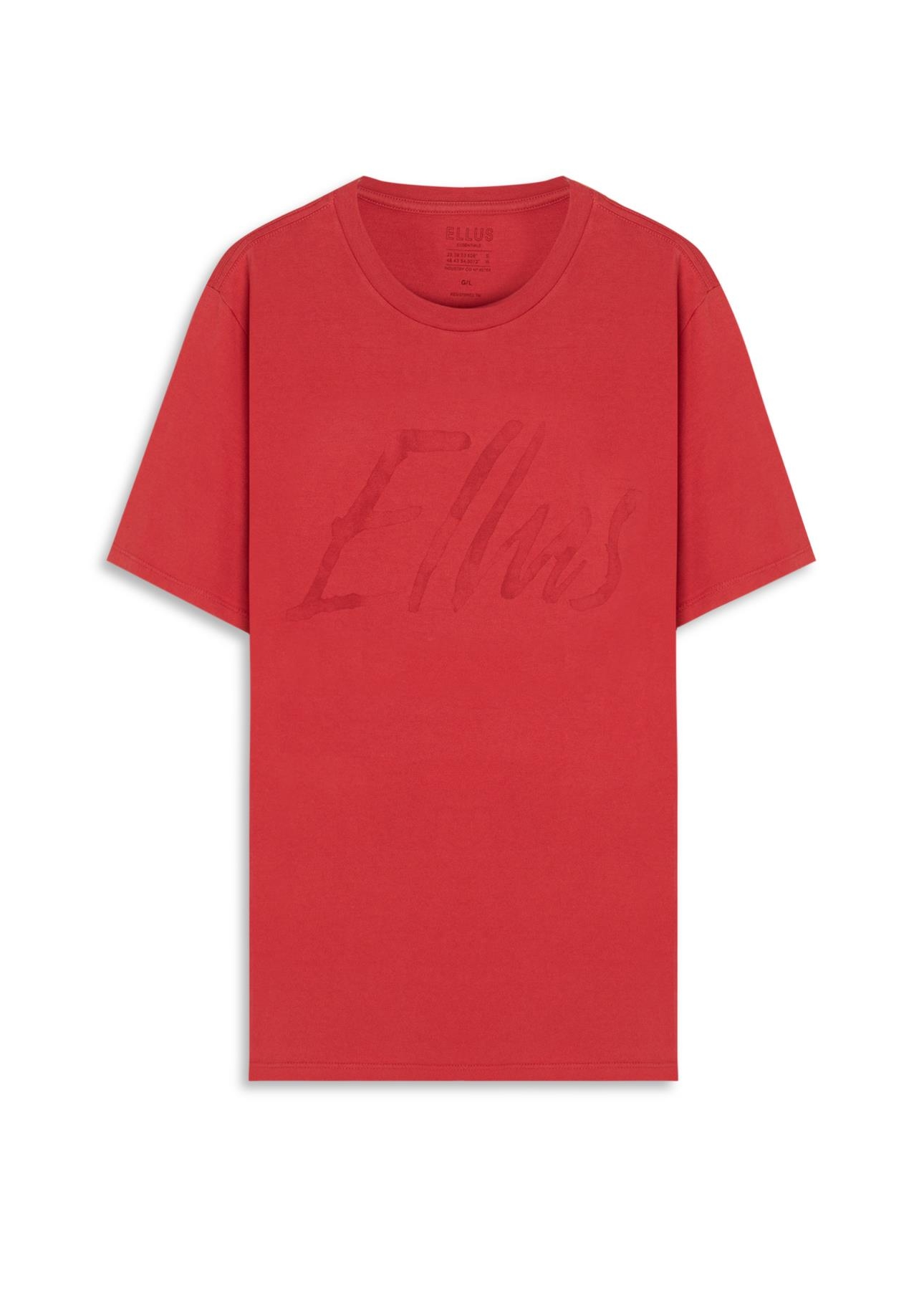 T-Shirt Cotton Fine Maxi Ellus Classic Cereja )