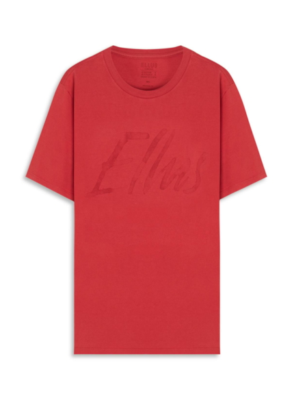 T-Shirt Cotton Fine Maxi Ellus Classic Cereja )