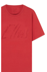 T-Shirt Cotton Fine Maxi Ellus Classic Cereja )
