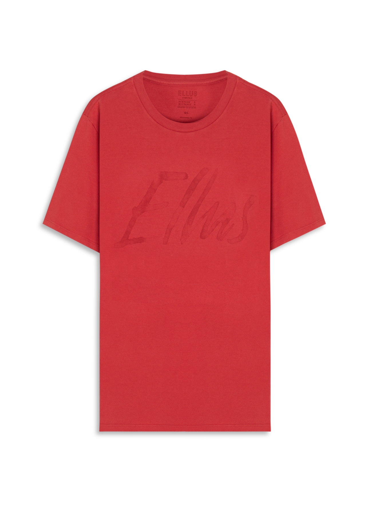 T-Shirt Cotton Fine Maxi Ellus Classic Cereja )