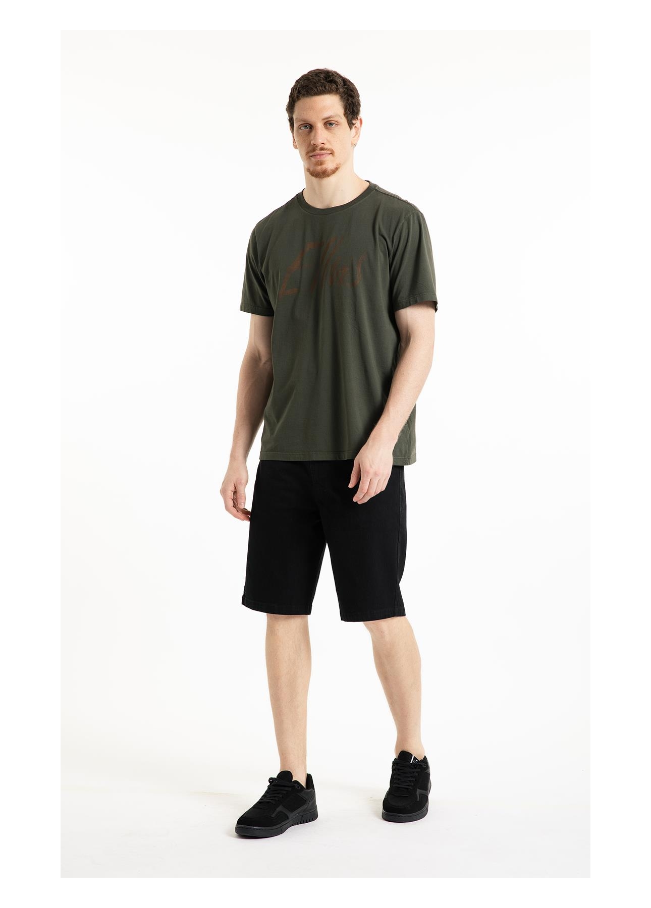 T-Shirt Cotton Fine Maxi Ellus Classic Floresta