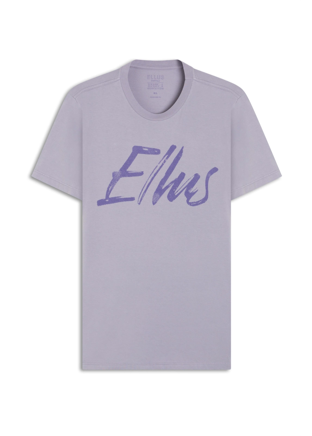 T-Shirt Cotton Fine Maxi Ellus Classic Misty