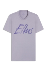 T-Shirt Cotton Fine Maxi Ellus Classic Misty
