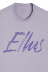 T-Shirt Cotton Fine Maxi Ellus Classic Misty