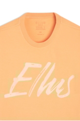 T-Shirt Cotton Fine Maxi Ellus Classic Pessego
