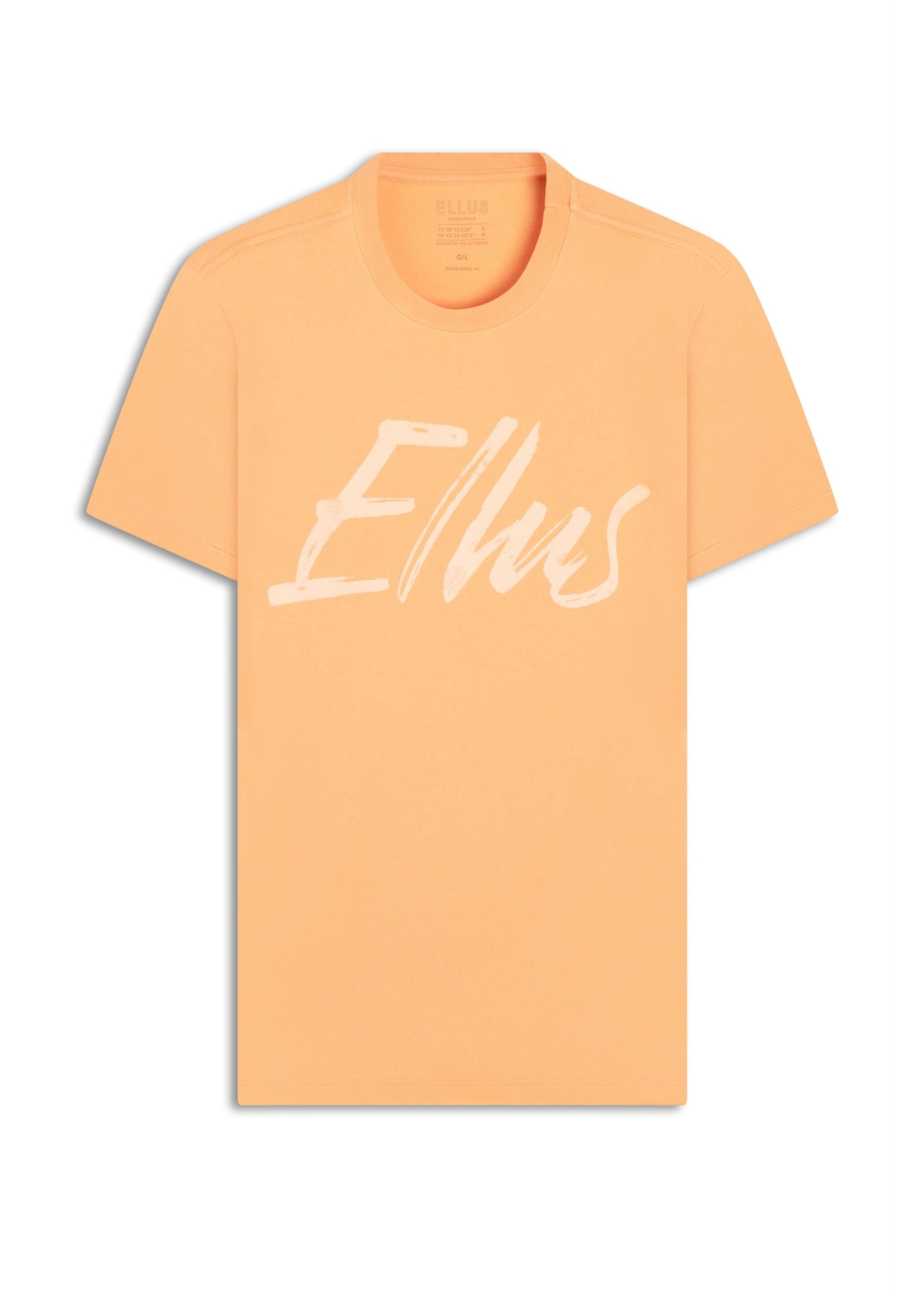 T-Shirt Cotton Fine Maxi Ellus Classic Pessego