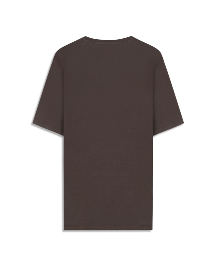 T-Shirt Cotton Fine Maxi Ellus Classic Plumbo