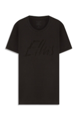 T-Shirt Cotton Fine Maxi Ellus Classic Plumbo