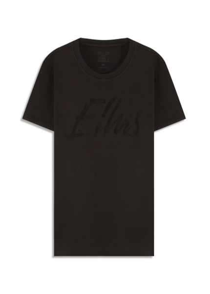 T-Shirt Cotton Fine Maxi Ellus Classic Plumbo