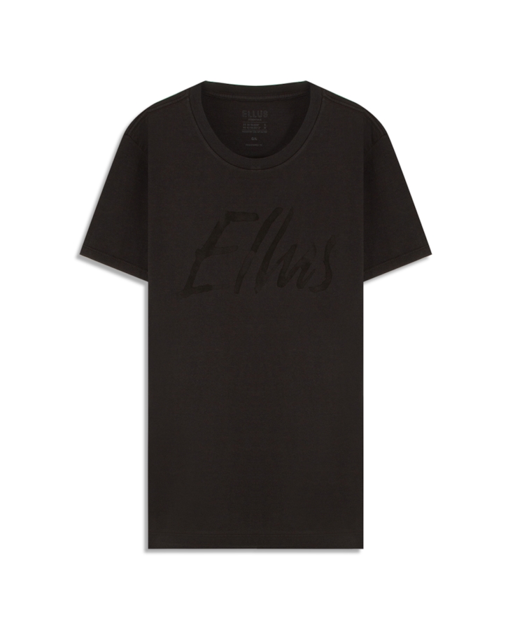 T-Shirt Cotton Fine Maxi Ellus Classic Plumbo