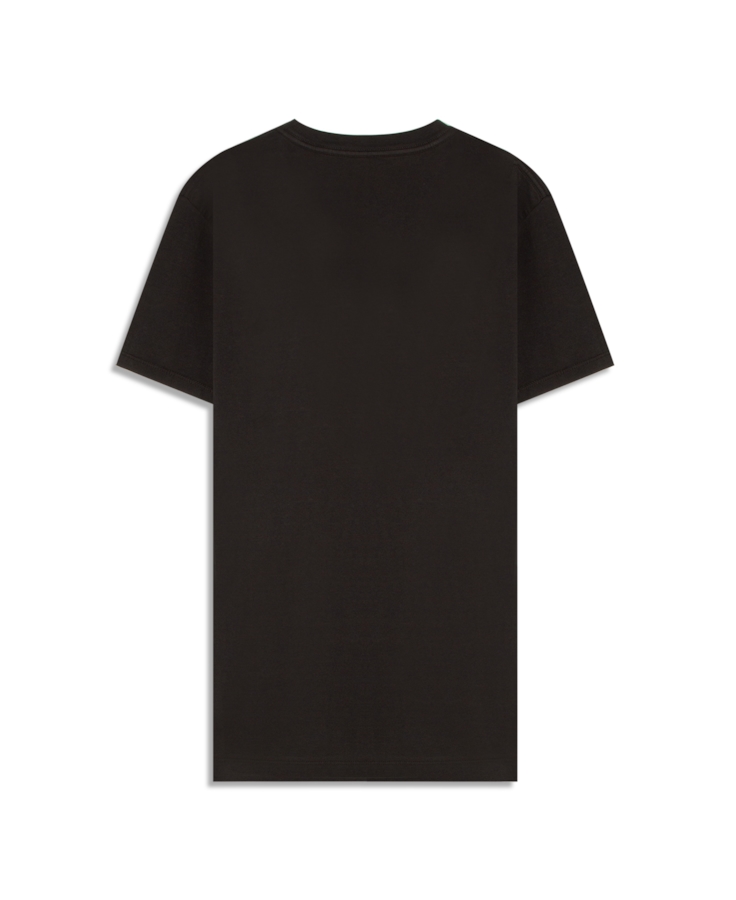 T-Shirt Cotton Fine Maxi Ellus Classic Plumbo