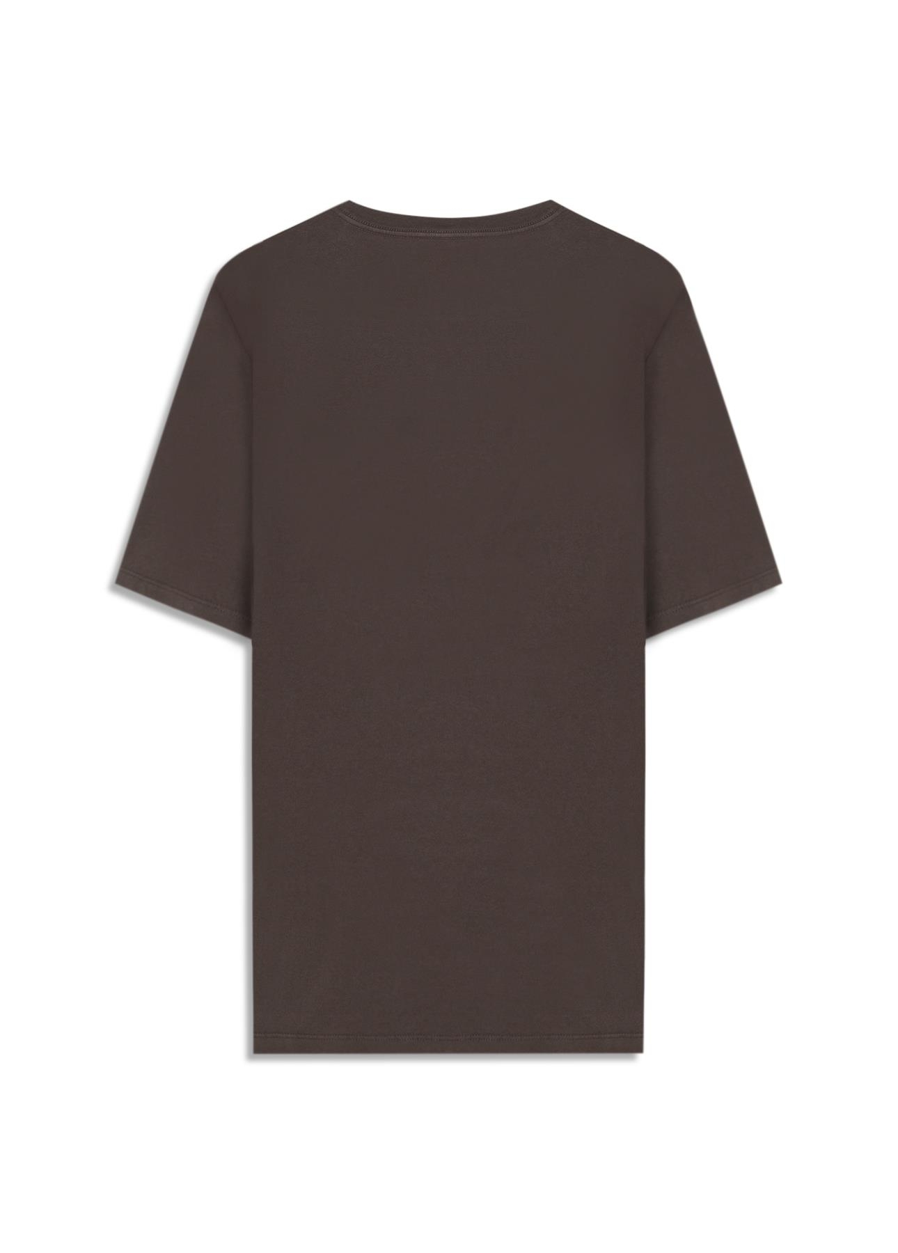 T-Shirt Cotton Fine Maxi Ellus Classic Plumbo i