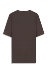 T-Shirt Cotton Fine Maxi Ellus Classic Plumbo i