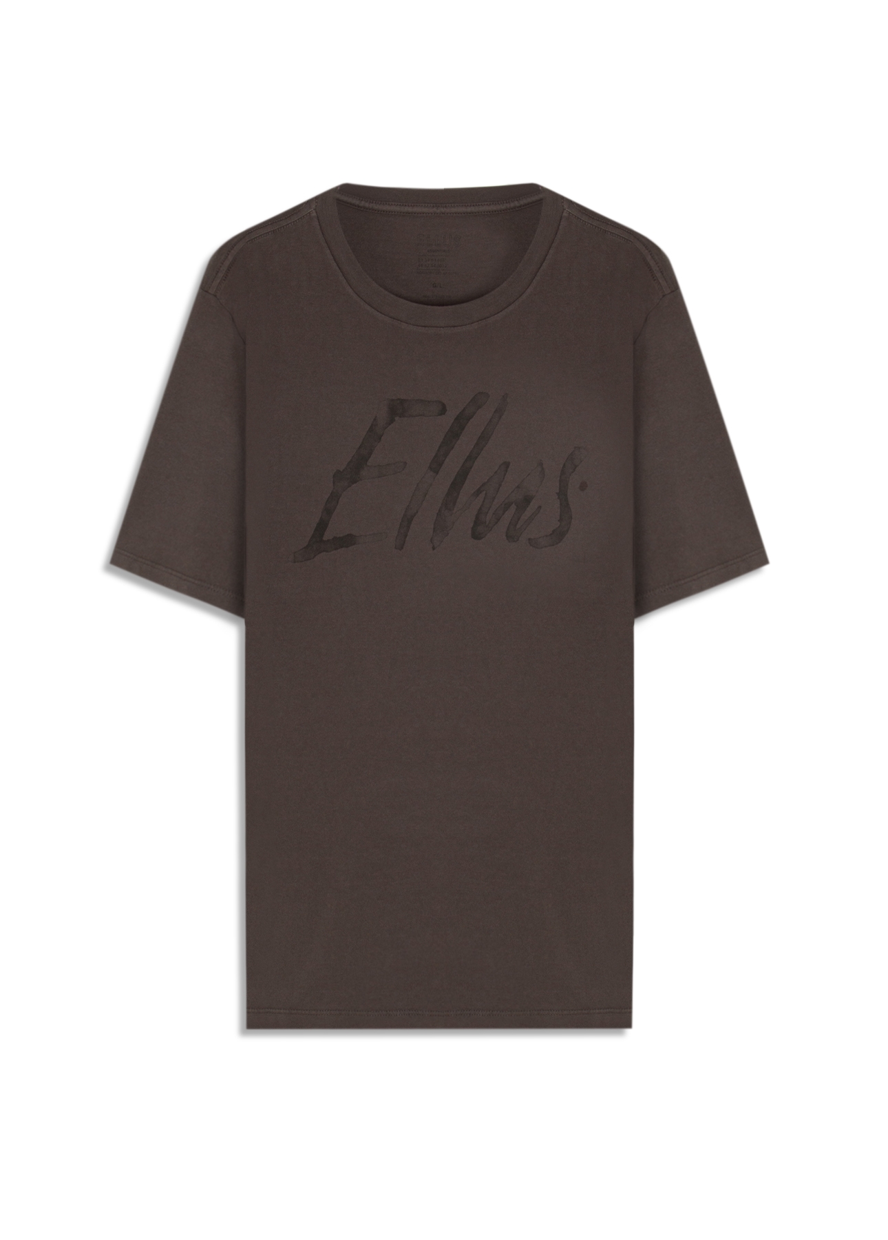 T-Shirt Cotton Fine Maxi Ellus Classic Plumbo Ii