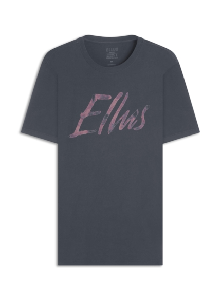T-Shirt Cotton Fine Maxi Ellus Classic Preto