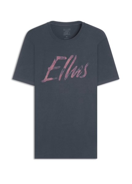 T-Shirt Cotton Fine Maxi Ellus Classic Preto