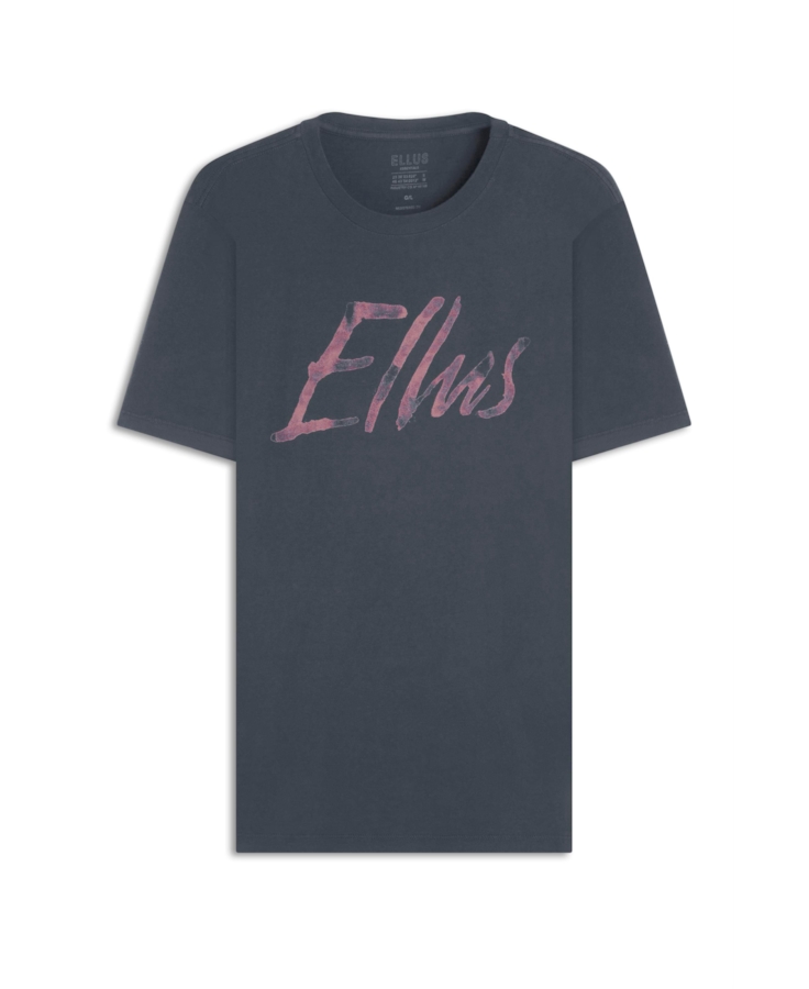 T-Shirt Cotton Fine Maxi Ellus Classic Preto