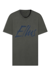 T-Shirt Cotton Fine Maxi Ellus Classic Verde Militar