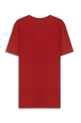 T-Shirt Cotton Fine Maxi Ellus Classic Vermelho