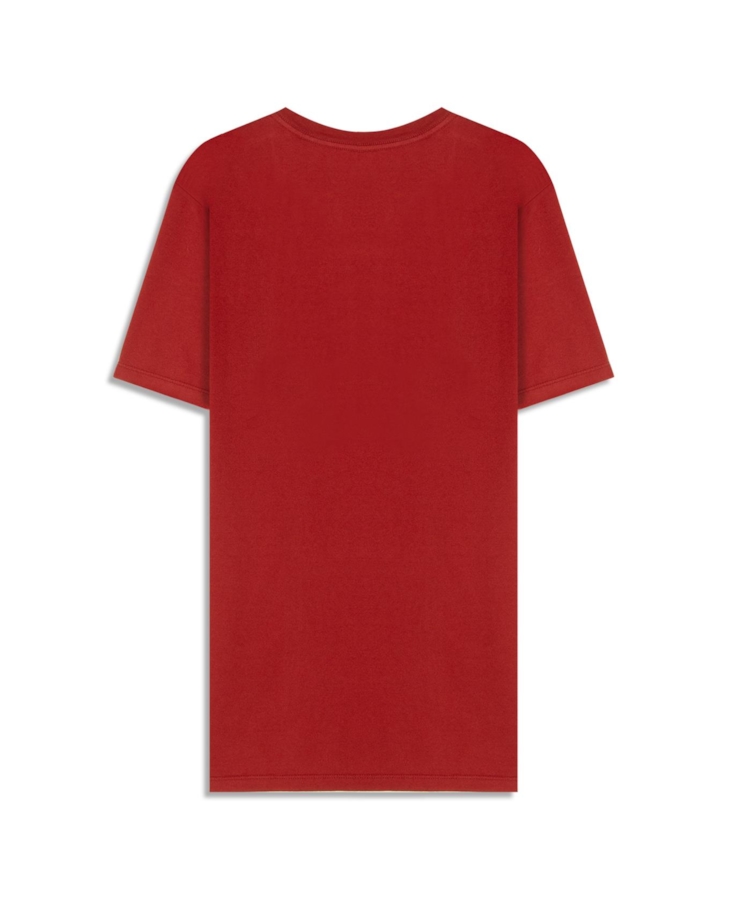 T-Shirt Cotton Fine Maxi Ellus Classic Vermelho