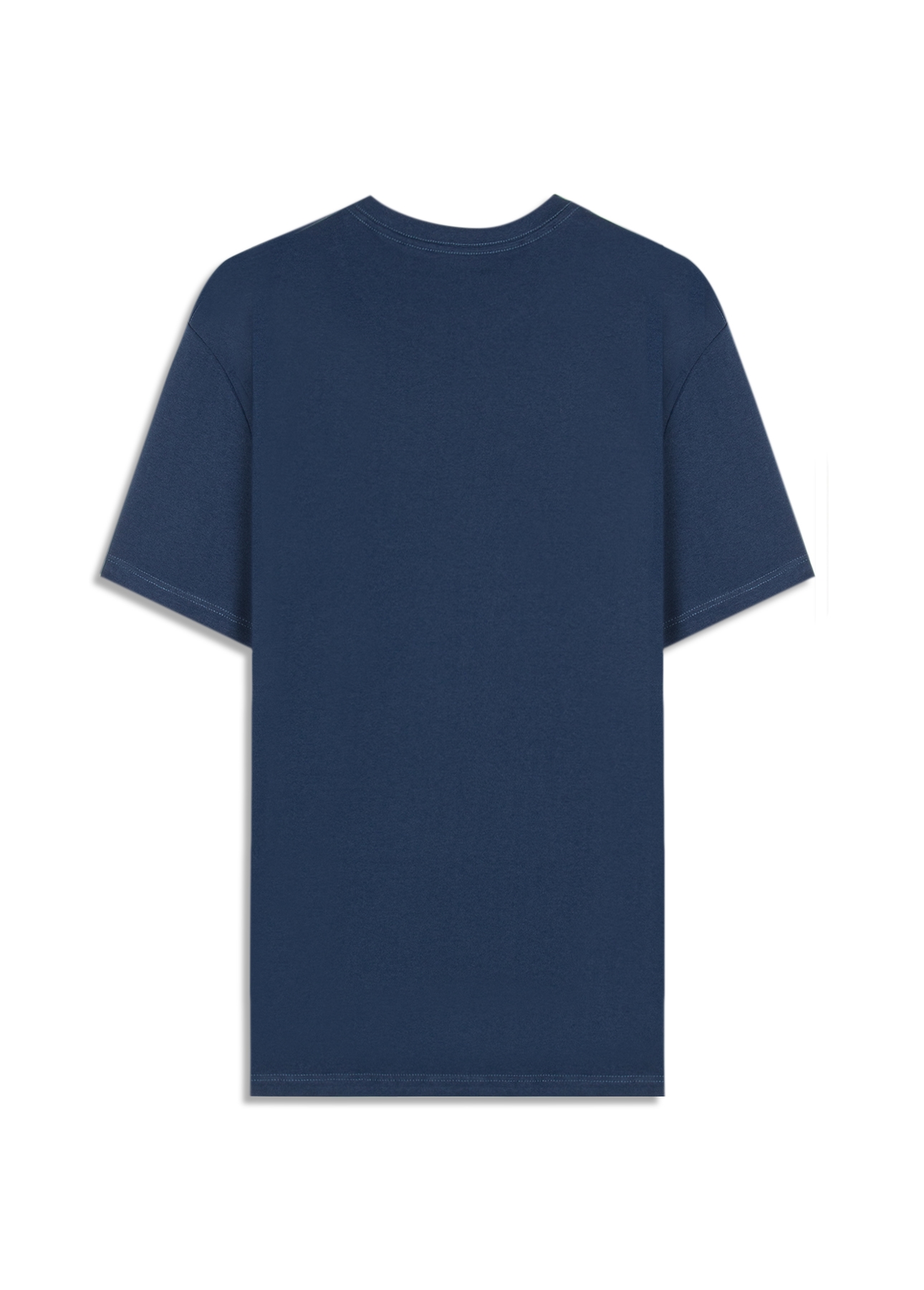 T-Shirt Cotton Fine Motorclub Azul Jeans