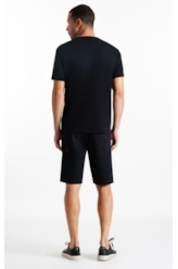T-Shirt Cotton Fine Motorcycle Classic Preto