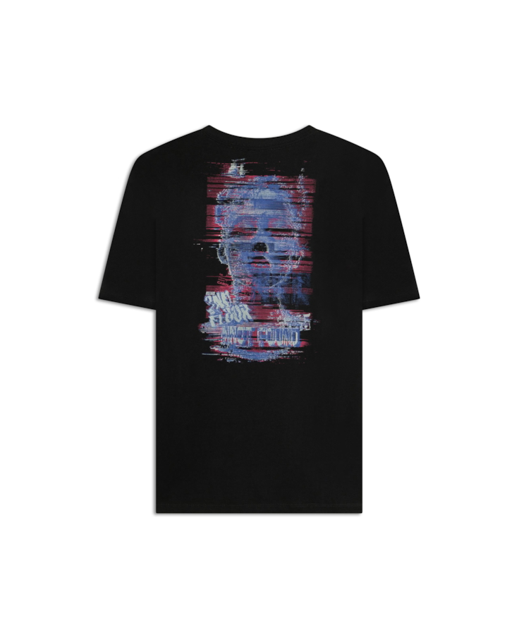 T-Shirt Cotton Fine Not Found Preto